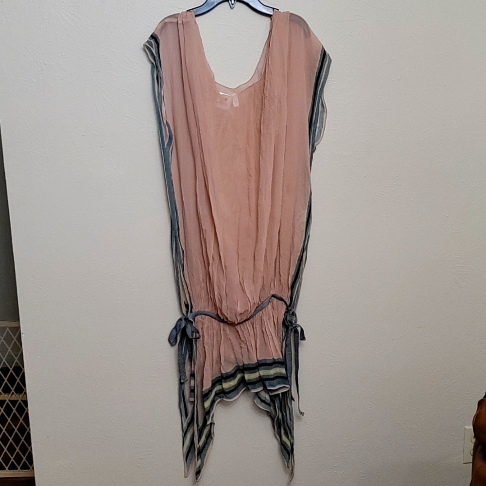 Womens xs H&M silk summer dress cover-up